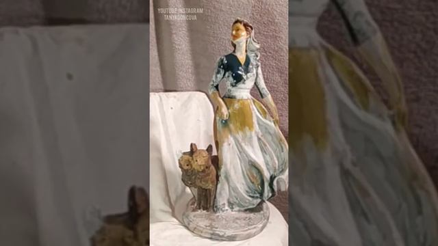 Реставрация статуэтки. Heykel restorasyonu.