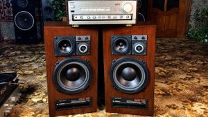 ЗВУЧАТ? Легендарные 100АС-022 Амфитон с ТОПОВЫМ Sony TA-F870ES