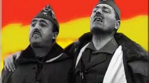 CARA AL SOL (con imágenes de Franco)