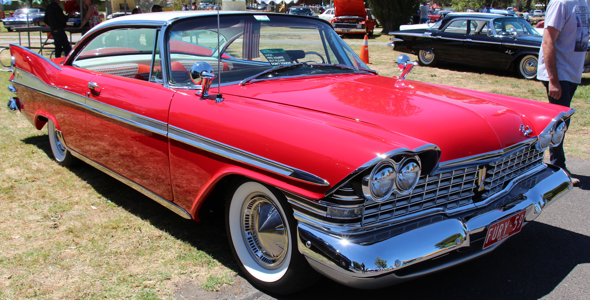 Cadillac Eldorado Plymouth Fury 1958