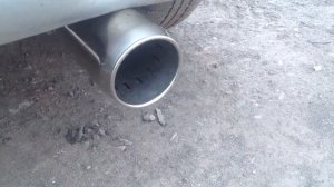 Насадка на глушитель. Honda Fit