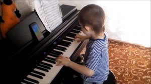 Полюшко поле на пианино