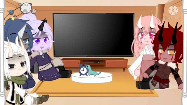 The time I was reincarnated as a slime characters react 2 смотреть онлайн