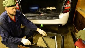 УАЗ 31512 моя история #8 замена штатных форточек