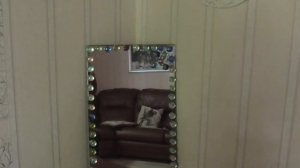 Декор зеркала камушками из Фикс Прайса.Клеим,красим,украшаем.