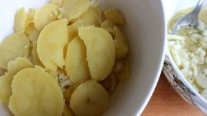 Венский шницель с картофельным салатом