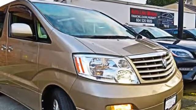 2003 TOYOTA ALPHARD V 4WD 8PASSENGER-NEW TIRES-VERY LOW KM,NAVI-CAMERA (Burnaby, British Columbia) смотреть онлайн