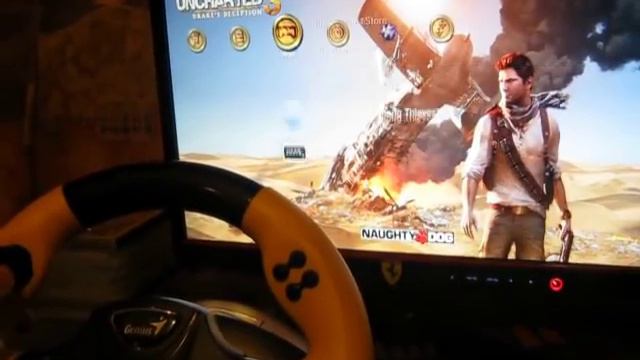 Genius Speed Wheel RV & PS3 смотреть онлайн