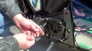 Непонятный скрежет! Замена колодок! Kawasaki VN900 Vulcan