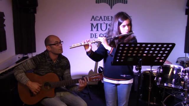 Mariana Pereira Flauta Transversal Prof Catarina Lopes Ta ra ra Boom de ay Tradicional Americana Ma смотреть онлайн