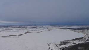 Полет на Пароплане Зимой