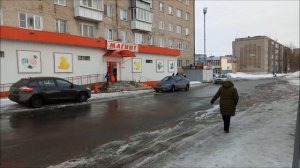 Окружающая действительность  Поселок Потанино г  Копейска, середина марта 2019 года