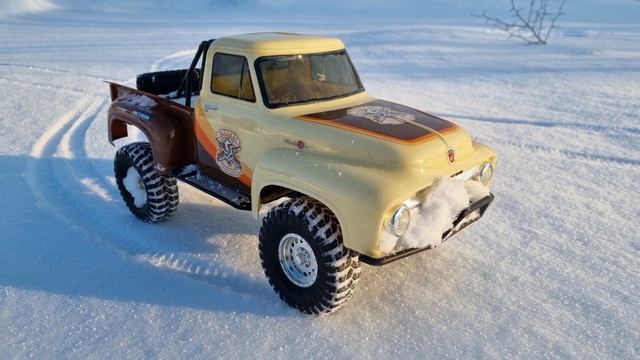 [Трофи] SCX10 II 1955 Ford \ Встреча моделистов в Крюково (Зеленоград) - 16.01.2022 смотреть онлайн