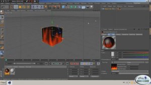 Как создать материал, текстуру в Cinema 4D.Проекция текстуры.