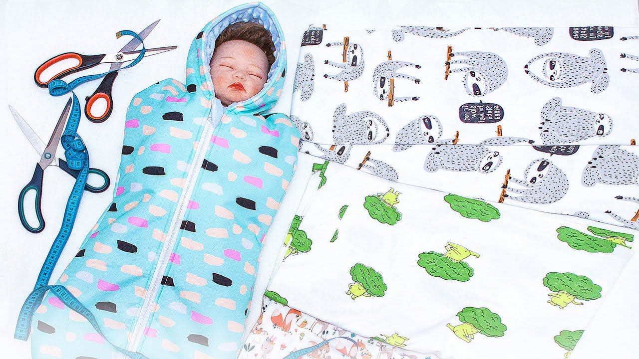 Утепленная пеленка кокон на молнии для новорожденного своими руками смотреть онлайн