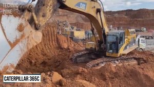 Невероятная карьерная техника. Caterpillar. Terex. Takraf. TechnicZone