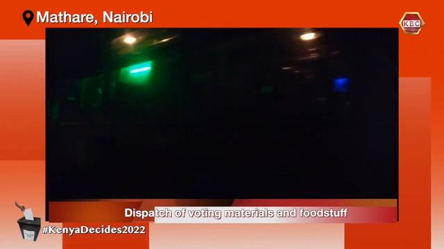 #KenyaDecides2022 I Dispatch of voting materials and foodstuffs in Mathare смотреть онлайн