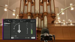 ZOOM M3 MicTrak Church Pipe Organ MS RAW TEST