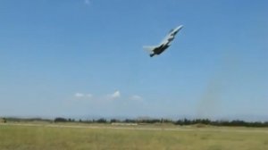 Эффектный взлет Eurofighter Typhoon