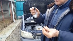 Опель зафира . Замена ДТВ .