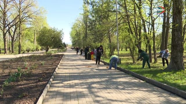 Очередной субботник в Харцызске