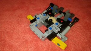 Задний мост с регулировкой клиренса из лего техник. Обзор+инструкция