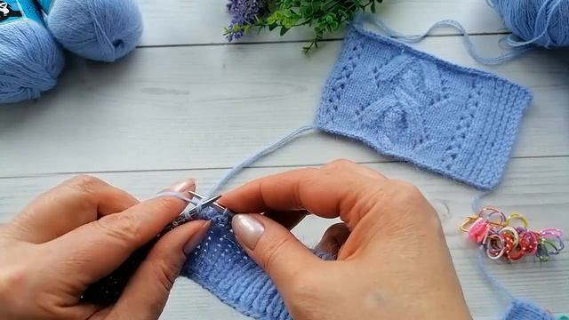 Французская кофточка спицами. Часть 1. Расчет реглана, схема узора.
