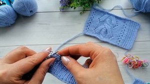 Французская кофточка спицами. Часть 1. Расчет реглана, схема узора.