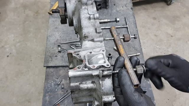 Разборка двигателя Honda tact AB07