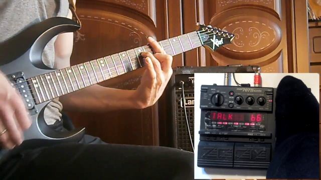 Гитарный процессор ZOOM 707II смотреть онлайн