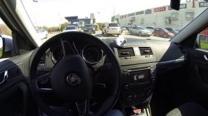 Автоматическая парковка на Skoda Yeti