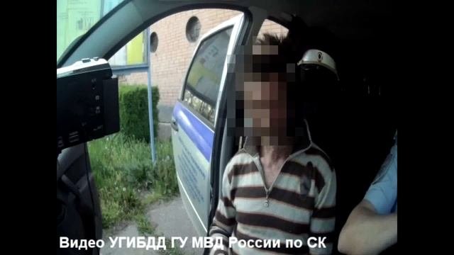 Погоня за пьяным водителем в Георгиевском округе