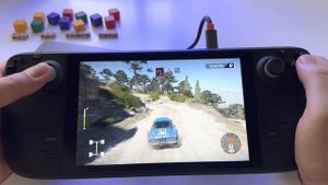 WRC 10 World Rally Championship 10 - Steam Deck gameplay