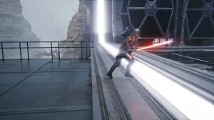 Stormtroopers vs Lightsaber Raiders - STAR WARS JEDI SURVIVOR NPC Wars