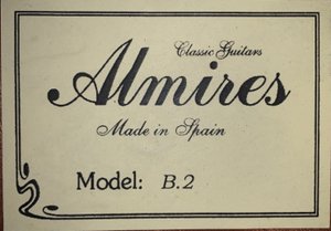 Гитара Almires B-2 - Утомленное солнце