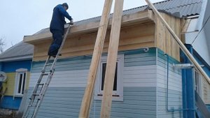 ✅ Пристройка ОДНОСКАТНАЯ КРЫША! КУХНЯ новые потолки