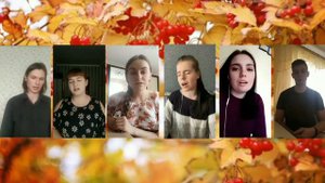 "Ой послала мене мати по калину". Виконують  ансамбль Кралиця, та з 4ї хв. -Степанида Синельникова