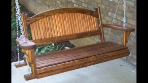 Outstanding Handmade Porch Swing Designs