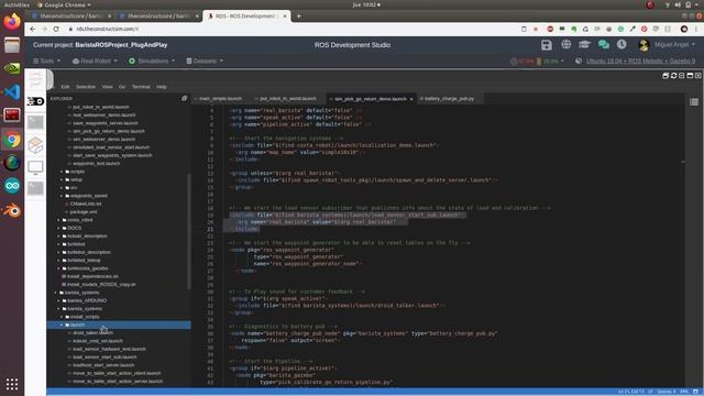 Create a Restaurant Robot Simulation, E3-P1 | #ROS Projects смотреть онлайн