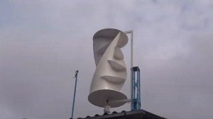 Новый вертикально осевой ветрогенератор компании АльтЭнергия.
