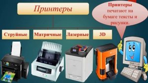 Устройства вывода информации