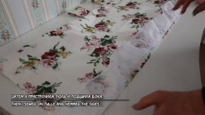 Достала с антресоли старый тюль и сделала из него милую шторку. Отличное решение для небольших окон