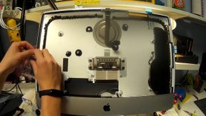 iMac A1418 Разборка и сборка, замена HDD на SSD