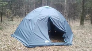 Палатка Тайга-автомат 4 однослойная