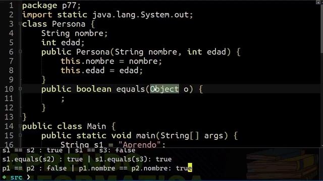 Curso de Java: 66 Método equals (Como comparar Objetos) смотреть онлайн