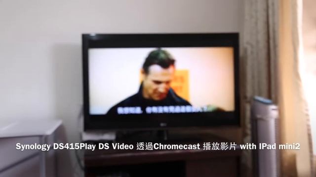 Synology DS415Play DS Video 透過Chromecast 播放影片 with IPad mini2 смотреть онлайн