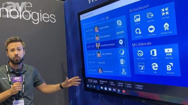 InfoComm 2019: Dell Technologies Demos C7520QT 75 4K Interactive Touch Monitor смотреть онлайн