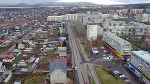 Братск,правый берег.