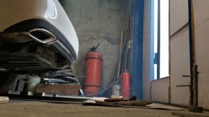 212 Е 220 дизель ОМ 651 раздвоенный самодельный прямоток выхлоп. Пробный запуск до сварки