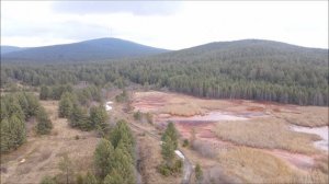 Очистные сооружения.(Отстойник). Белорецк. Южный Урал.